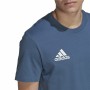 T-shirt med kortärm Herr Adidas All Blacks