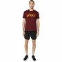 Men’s Short Sleeve T-Shirt Asics ASICS Big Logo Dark Red