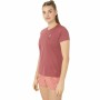 Damen Kurzarm-T-Shirt Asics Core Ss Top Rosa Damen