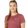 T-shirt à manches courtes femme Asics Core Ss Top Rose Femme