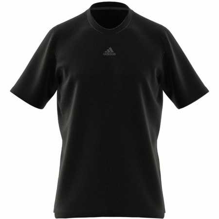 Herren Kurzarm-T-Shirt Adidas Aeroready Schwarz