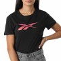 Damen Kurzarm-T-Shirt Reebok Vector Graphic Schwarz