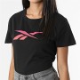 Damen Kurzarm-T-Shirt Reebok Vector Graphic Schwarz