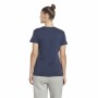 Women’s Short Sleeve T-Shirt Reebok Doorbuster Graphic Dark blue