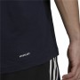 T-Shirt Adidas Aewroready D2M Feelready Schwarz