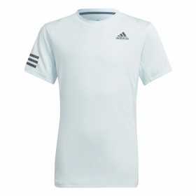 Men’s Short Sleeve T-Shirt Adidas Club Tennis 3 bandas White