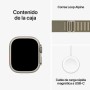 Smartwatch Apple MRF03TY/A grün Gold Olive 49 mm