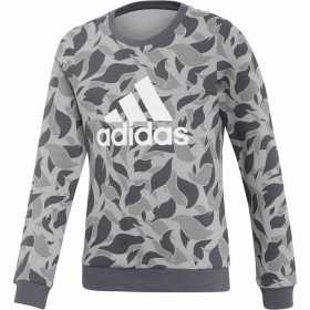 Sweat-shirt sans capuche fille Adidas ID Crew Gris Gris clair