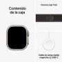 Montre intelligente Apple MRF63TY/A Noir Doré 49 mm