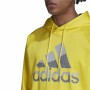Sweat à capuche homme Adidas Game and Go Big Logo Jaune