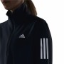 Langarm Damen T-Shirt Adidas Own the Run 1/2 Zip Indigo