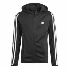 Hooded Sweatshirt for Girls Adidas Designed to Move Black