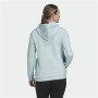 Damen Sweater mit Kapuze Adidas LOUNGEWEAR Essentials Wasser