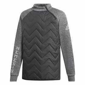 Children’s Sweatshirt without Hood Adidas Sportswear Nemeziz Grey