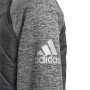 Jungen Sweater ohne Kapuze Adidas Sportswear Nemeziz Grau