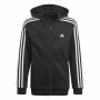 Sweatshirt mit Kapuze für Mädchen Adidas Essentials Schwarz