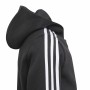 Sweatshirt mit Kapuze für Mädchen Adidas Essentials Schwarz