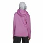 Damen Sweater mit Kapuze Adidas Aeroready Big Logo Pink