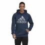 Herren Sweater mit Kapuze Adidas Game and Go Big Logo Blau