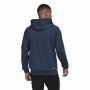 Herren Sweater mit Kapuze Adidas Game and Go Big Logo Blau