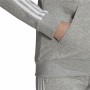 Damen Sweater mit Kapuze Adidas Essentials French Terry Grau
