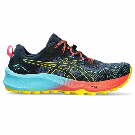 Running Shoes for Adults Asics Gel-Trabuco 11 Moutain Men Black