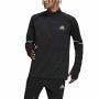 Herren Sweater ohne Kapuze Adidas Fast 1/2 Zip Schwarz