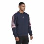Herren Sweater ohne Kapuze Adidas Future Icons 3 Marineblau Schwarz