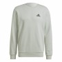 Men’s Sweatshirt without Hood Adidas Essentials Light grey White