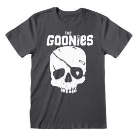 T-shirt med kortärm The Goonies Skull & Logo Grafit Unisex