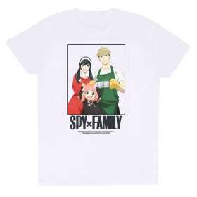 Short Sleeve T-Shirt Spy X Family Full Of Surprises White Unisex