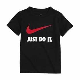 T shirt à manches courtes Enfant Nike NKB Swoosh Noir