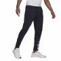 Nederdel träningsoverall för vuxna Adidas Essentials Single Jersey Tapered Blå Män