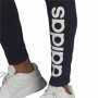 Nederdel träningsoverall för vuxna Adidas Essentials Single Jersey Tapered Blå Män