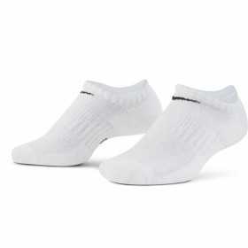 Chaussettes Chevilles Nike Everyday Cushioned 3 paires Blanc