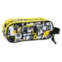 Double Carry-all Minions M513 Black White Yellow (21 x 8 x 6 cm)