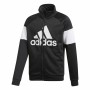 Kinder-Trainingsanzug Adidas Badge of Sport Schwarz