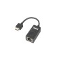 Ethernet till USB Adapter Lenovo 4X90Q84427 Svart