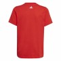 T shirt à manches courtes Enfant Adidas Essentials Rouge