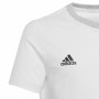 Kurzarm Fußballshirt für Kinder Adidas Manchester United Weiß