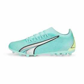 Adult's Football Boots Puma Match Mg Electric Turquoise Water Unisex