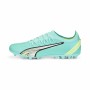 Chaussures de Football pour Adultes Puma Ultimate Mg Electric Turquoise Unisexe