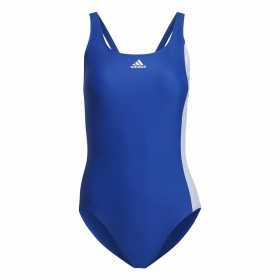 Women’s Bathing Costume Adidas Colorblock Blue