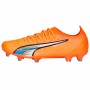 Chaussures de Football pour Adultes Puma Ultra Ultimate Fg/Ag Orange Femme