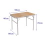 Folding Table Marbueno 90 x 30/70 x 60 cm