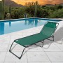 Sun-lounger Marbueno Foldable 190 x 27 x 58 cm