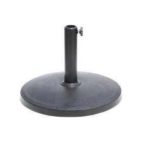 Base pour parapluie Marbueno Noir Ciment 45 x 33 x 44 cm