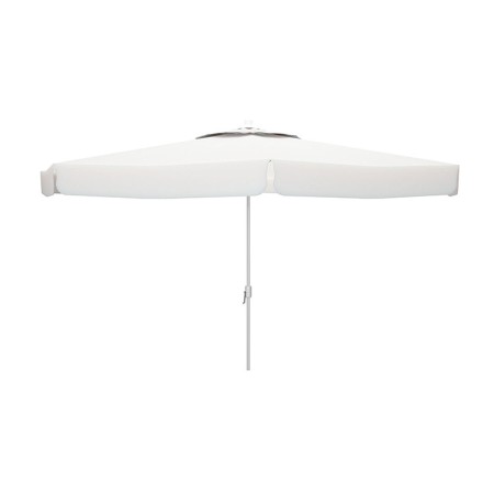 Sunshade Marbueno White Polyester Aluminium Ø 300 cm