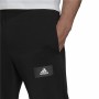 Pantalon de sport long Adidas FeelVivid Noir Homme
