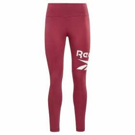 Sport-leggings, Dam Reebok Identity Logo Röd